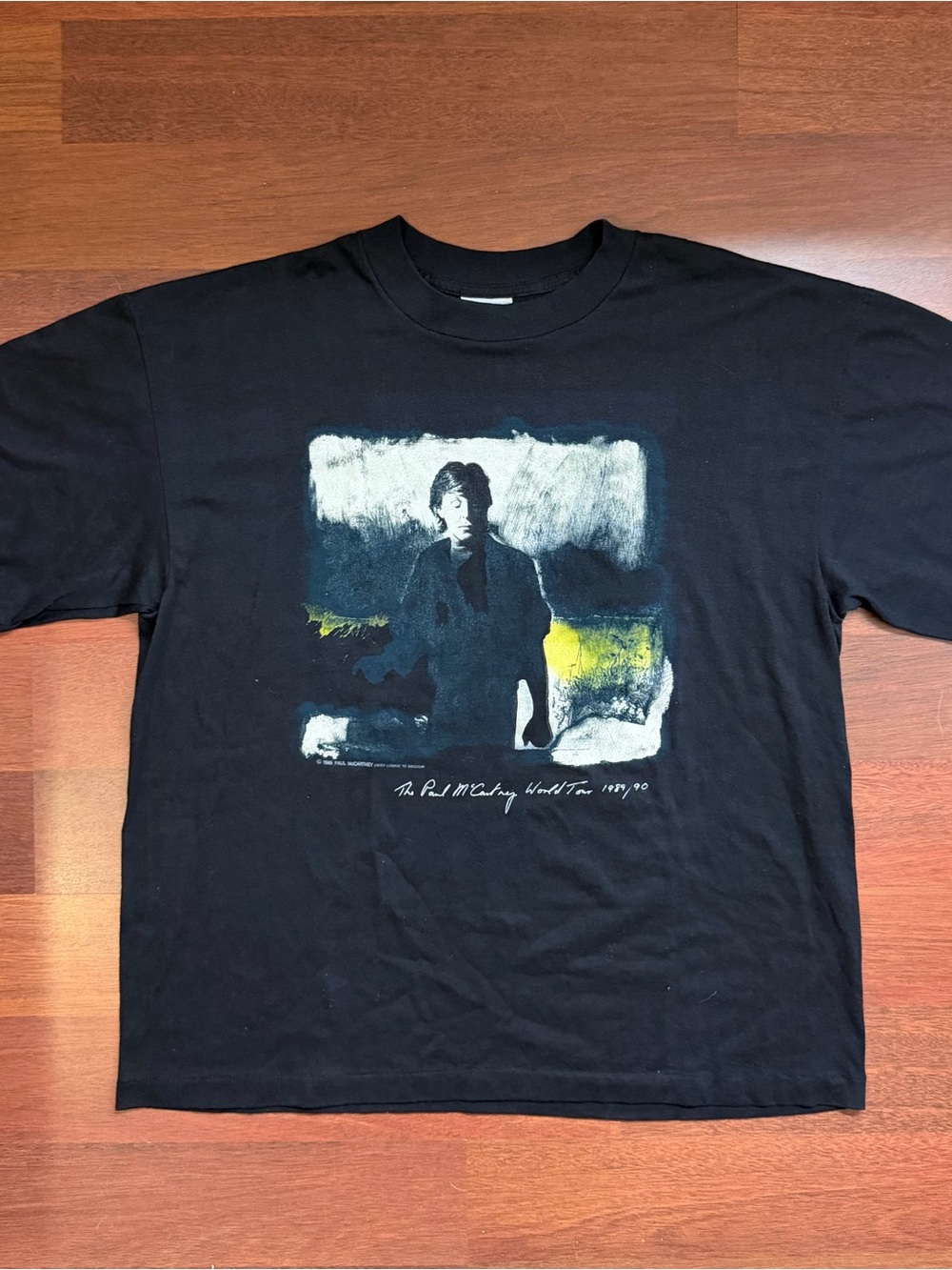 Vintage Paul McCartney 1989/90 World Tour Tee XL